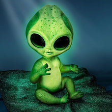 Load image into Gallery viewer, The Ashton - Drake Galleries Lumina Alien Baby with Glow-In-The-Dark Vinyl Skin So Truly Real Lifelike & Realistic Weighted Doll by Ina Volprich 16-Inches