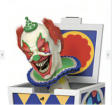 Load image into Gallery viewer, The Bradford Exchange Faces Of Fear ShockBox Sculpture Collection Issue #1 Kreepy Klown Sculpture with Lights And Sounds Handcrafted Resin Box with Rising, Fully-Sculpted Heads 6.25-Inches - RCE Global Solutions