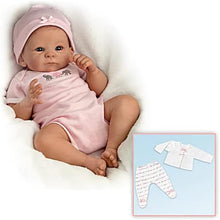 Load image into Gallery viewer, The Ashton-Drake Galleries Little Peanut Baby Doll, 17 inches, Handcrafted Vinyl with Extra Outfit, by Tasha Edenholm (Pink) - RCE Global Solutions