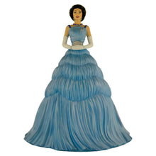 Load image into Gallery viewer, The Hamilton Collection Elizabeth Meet The Kennedy from Royal Style of Queen Elizabeth II Meticulously Handcrafted & Hand-Painted Simulated Gems for Radiance Figurine Issue #4 7-inches - RCE Global Solutions