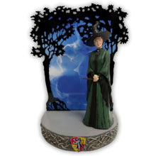 Load image into Gallery viewer, The Bradford Exchange HARRY POTTER Illuminated Patronus Sculpture Collection Issue #5 Professor McGonagall Hand-painted with LED Magical Glow Figure 7.8-inches