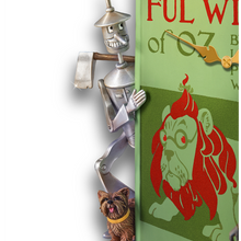 Load image into Gallery viewer, The Bradford Exchange Wizard Of Oz Sculptural Book Cover Wall Clock - RCE Global Solutions