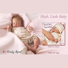 Load image into Gallery viewer, The Ashton - Drake Galleries "Hush, Little Baby" Lifelike "Breathing" Doll Lifelike Poseable So Truly Real® Interactive & Realistic Baby Doll with RealTouch® Vinyl Skin by Waltraud Hanl 18-inches - RCE Global Solutions