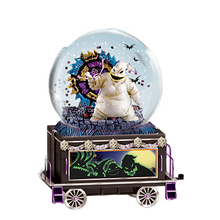 Load image into Gallery viewer, The Bradford Exchange Tim Burton Nightmare Before Christmas TRAIN GLITTER GLOBE OOGIE O-O-O-OGIE BOOGIE Issue #3 - RCE Global Solutions