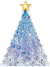 Load image into Gallery viewer, The Bradford Exchange Thomas Kinkade Art Inspired Reflections Of Christmas Genuine Crystal Tabletop Tree With Color Changing Lights Locomotive Motion Train and 8 Holiday Melodies Music 10"-Inches - RCE Global Solutions