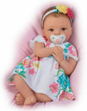 Load image into Gallery viewer, The Ashton - Drake Galleries Pretty and Petite Presley TrueTouch™ Silicone Lifelike Baby Girl Doll Realistic Weighted Fully Poseable by Master Doll Artist Cheryl Hill 16"-inches - RCE Global Solutions