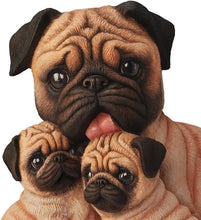 Load image into Gallery viewer, The Bradford Exchange Lifelike Pug Kisses Sculpture of a Mama Pug and Her Pups - RCE Global Solutions