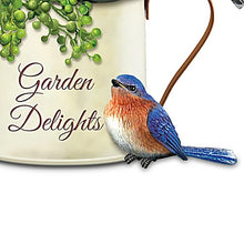 Load image into Gallery viewer, The Bradford Exchange "Garden Delights" Always In Bloom Succulent Planters with Sculpted Songbirds Table Centerpiece 6-inches - RCE Global Solutions