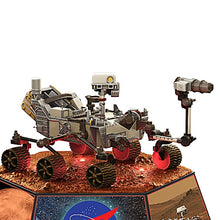 Load image into Gallery viewer, The Bradford Exchange Perseverance 2020 Mars Rover Illuminated Sculpture Featuring Adjustable Accessories Including Extendable Robotic Arm & Fully-Rotating Replica Camera Mount - RCE Global Solutions