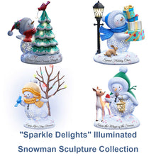 Load image into Gallery viewer, Bradford Exchange Sparkle Delights Snowman Sculpture - Enjoy Life's Treasure #3 - RCE Global Solutions