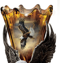 Load image into Gallery viewer, The Bradford Exchange Lamp: Golden Majesty Ted Blaylock Torchiere Lamp - RCE Global Solutions