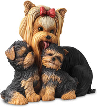 Load image into Gallery viewer, The Bradford Exchange Doggie Kisses Mama Dog and Puppies Masterpiece Sculpture: Choose Your Breed - RCE Global Solutions