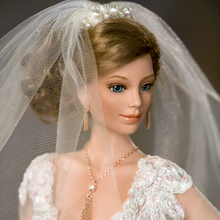 Load image into Gallery viewer, Ashton-Drake Blushing Bride Porcelain Bride Doll by Cindy McClure - RCE Global Solutions
