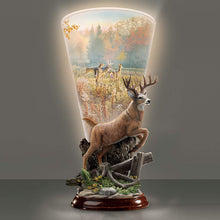 Load image into Gallery viewer, The Bradford Exchange Greg Alexander Magic in The Meadow Deer-Themed Torchiere Sculpture - RCE Global Solutions