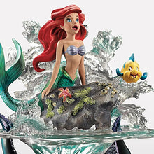 Load image into Gallery viewer, The Bradford Exchange Disney The Little Mermaid Part of Her World Masterpiece Sculpture Featuring Ariel Flounder Sebastian and Ursula 12.75"-Inches - RCE Global Solutions