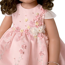 Load image into Gallery viewer, The Ashton-Drake Galleries Isn't She Lovely So Truly Real® Lifelike Child Girl Doll with Custom Satin Dress Poseable Arms and Soft RealTouch® Vnyl Skin 28"-Inches - RCE Global Solutions