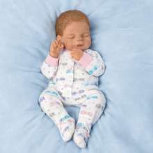 Load image into Gallery viewer, The Ashton - Drake Galleries Elle & Peanut So Truly Real® Lifelike & Handcrafted With Soft RealTouch® Vinyl Skin Realistic Weighted Doll by Violet Parker 16"-inches - RCE Global Solutions