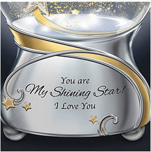 Load image into Gallery viewer, The Bradford Exchange My Granddaughter, You are My Shining Star Illuminated Musical Glitter Globe - RCE Global Solutions