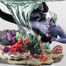 Load image into Gallery viewer, The Bradford Exchange Disney The Little Mermaid Part of Her World Masterpiece Sculpture Featuring Ariel Flounder Sebastian and Ursula 12.75"-Inches - RCE Global Solutions