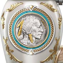 Load image into Gallery viewer, Buffalo Nickel Porcelain Stein with Genuine Coin and James Earle Fraser's Design by The Bradford Exchange - RCE Global Solutions