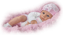 Load image into Gallery viewer, The Ashton-Drake Galleries Worth the Wait Realistic Newborn Baby Girl Doll Lifelike Weighted Poseable with Soft RealTouch® Vinyl Skin by Linda Murray 16-inches - RCE Global Solutions