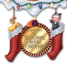Load image into Gallery viewer, The Bradford Exchange Tim Burton's The Nightmare Before Christmas Town Cuckoo Clock: Lights and Music - RCE Global Solutions