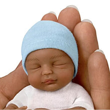 Load image into Gallery viewer, The Ashton-Drake Galleries Gods Greatest Gift Lifelike African American Black Miniature Baby Girl Doll and Realistic Hand Sculpture with Do It Yourself Personalization Kit 6.5"-Inches - RCE Global Solutions