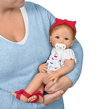 Load image into Gallery viewer, The Ashton-Drake Galleries Little Saylor Lifelike So Truly Real® Baby Girl Doll Weighted Fully Poseable with Soft RealTouch® Vinyl Skin by Award Winning Master Doll Artist Linda Murray 18"-Inches - RCE Global Solutions