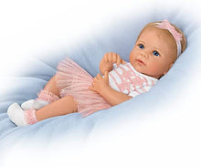 Load image into Gallery viewer, The Ashton - Drake Galleries A Star is Born Lifelike So Truly Real® Baby Girl Doll Weighted Fully Poseable with Soft RealTouch® Vinyl Skin by Award Winning Master Doll Artist Linda Murray 17"-inches - RCE Global Solutions