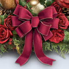 Load image into Gallery viewer, The Bradford Exchange Spirit of the Season Always in Bloom® Christmas Floral Arrangement Table Centerpiece Decoration Lifelike Cardinal Sculptures Two Sculpted Candles and 8 Holiday Music Melodies 14"-Inches - RCE Global Solutions