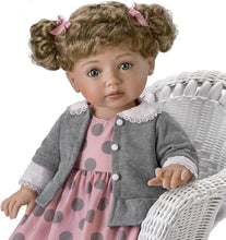 Load image into Gallery viewer, The Ashton - Drake Galleries Avery Picture Perfect Child Girl Doll with Hold That Pose!® Technology and Soft RealTouch® Vinyl Skin by Master Doll Artist Mayra Garza 22"-Inches - RCE Global Solutions