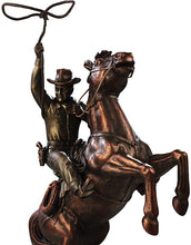 Load image into Gallery viewer, The Bradford Exchange John Wayne Clock with Bruce Emmett Art and Bronze-Tone Sculpture - RCE Global Solutions