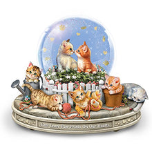 Load image into Gallery viewer, Bradford Exchange Jurgen Scholz Kittens Rotating Musical Glitter Globe: Paws-itively Precious - RCE Global Solutions