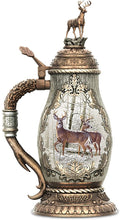 Load image into Gallery viewer, Persis Clayton Weirs Whitetail Deer 32 Oz Porcelain Stein by The Bradford Exchange - RCE Global Solutions