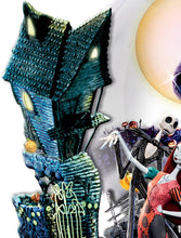 Load image into Gallery viewer, The Bradford Exchange Disney Tim Burton's The Nightmare Before Christmas Illuminated Musical Snowglobe - RCE Global Solutions
