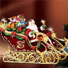 Load image into Gallery viewer, Thomas Kinkade Holidays in Motion Rotating Illuminated Tree Topper: Animated Christmas Decor by The Bradford Editions - RCE Global Solutions