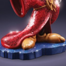 Load image into Gallery viewer, Disney Fantasia Glass Mosaic Sculpture Sorcerer’s Apprentice Mickey Mouse - RCE Global Solutions