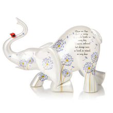 Load image into Gallery viewer, The Hamilton Collection "Those We Love Don't Go Away" Your Spirit Lives Forever In Our Hearts Elephant Figurine by Blake Jensen 6-inches - RCE Global Solutions