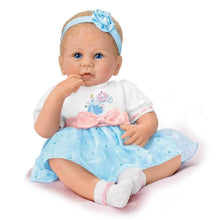 Load image into Gallery viewer, The Ashton - Drake Galleries Perfect Little Princess Lifelike So Truly Real® Baby Girl Doll in Disney Cinderella Outfit Weighted Fully Poseable with Soft RealTouch® Vinyl Skin by Linda Murray 17"-Inches - RCE Global Solutions