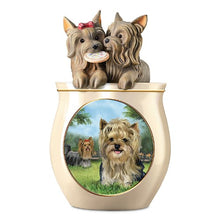 Load image into Gallery viewer, Cookie Jar: Cookie Capers: The Yorkie Cookie Jar by The Bradford Exchange - RCE Global Solutions