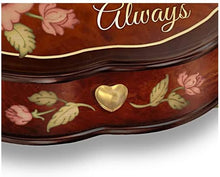 Load image into Gallery viewer, The Bradford Exchange Granddaughter Love You Always Swiss Inspired Handcrafted Music Box 6"-Inches - RCE Global Solutions
