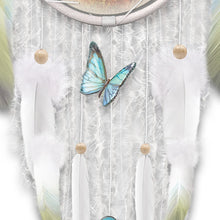 Load image into Gallery viewer, The Bradford Exchange Peace Dreamcatcher Wall Decor with Russ Docken Artwork on Hand Stretched Leather - RCE Global Solutions
