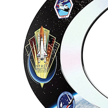 Load image into Gallery viewer, The Bradford Exchange NASA Levitating Space Shuttle Illuminated Sculpture with Custom Base Featuring The First Mission Insignias of All 6 Space Shuttles - RCE Global Solutions