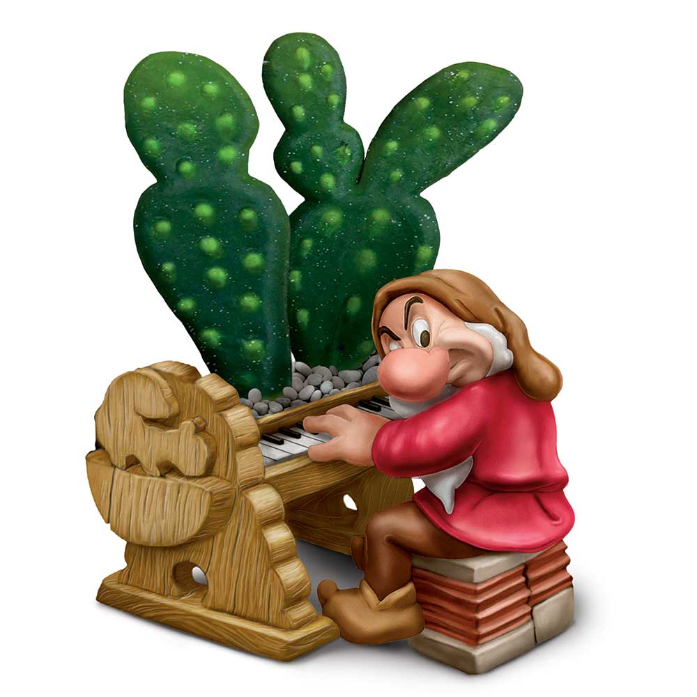 Disney Snow White And The Seven Dwarfs Succulents Planter Sculpture