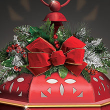Load image into Gallery viewer, The Bradford Exchange Merry Christmas To All Storytelling Sculpted Santa Illuminating Lantern by Thomas Kinkade 14.5-inches - RCE Global Solutions