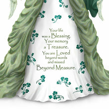 Load image into Gallery viewer, The Hamilton Collection Thomas Kinkade Irish Inspired Bereavement Angel Figurine A Love Beyond Measure - RCE Global Solutions
