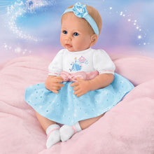 Load image into Gallery viewer, The Ashton - Drake Galleries Perfect Little Princess Lifelike So Truly Real® Baby Girl Doll in Disney Cinderella Outfit Weighted Fully Poseable with Soft RealTouch® Vinyl Skin by Linda Murray 17"-Inches - RCE Global Solutions