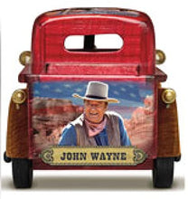 Load image into Gallery viewer, The Hamilton Collection John Wayne Freedom of The Open Road Pickup Wood Truck Figurine - RCE Global Solutions