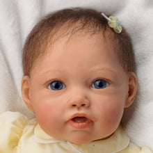 Load image into Gallery viewer, The Ashton-Drake Galleries " Pick Me Up Natalie" Baby Doll Crafted with RealTouch® Vinyl & Touch-activated Technology Lifelike Doll by Jannie DeLange 20-inches - RCE Global Solutions