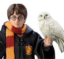 Load image into Gallery viewer, The Ashton - Drake Galleries Harry Potter Ultimate Year One Portrait Figure Officially Licensed in Hogwarts Uniform with 5 Sculpted Accessories Including Harry's Wand Hedwig Broom Sorting Hat and Stack of Text Books 10.5"-Inches - RCE Global Solutions